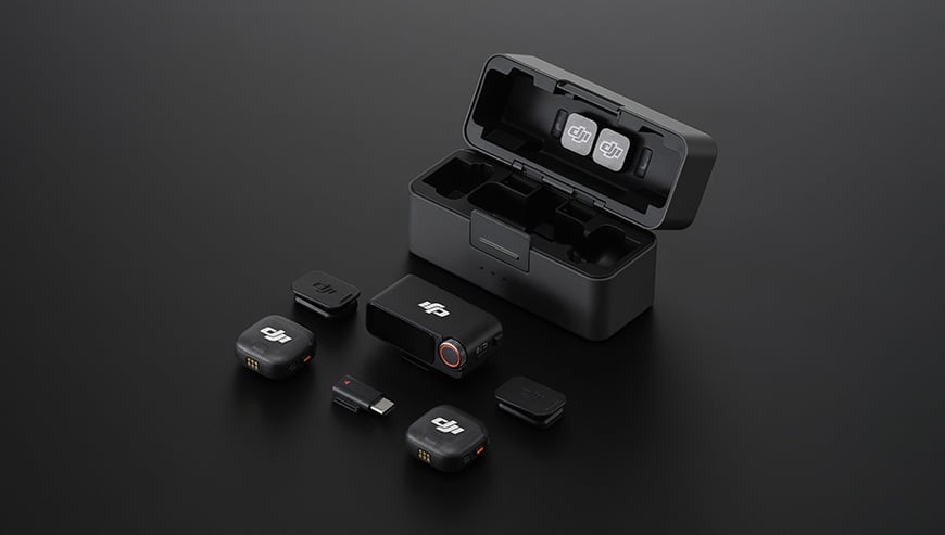 Odbiornik DJI Mic 3 czarny